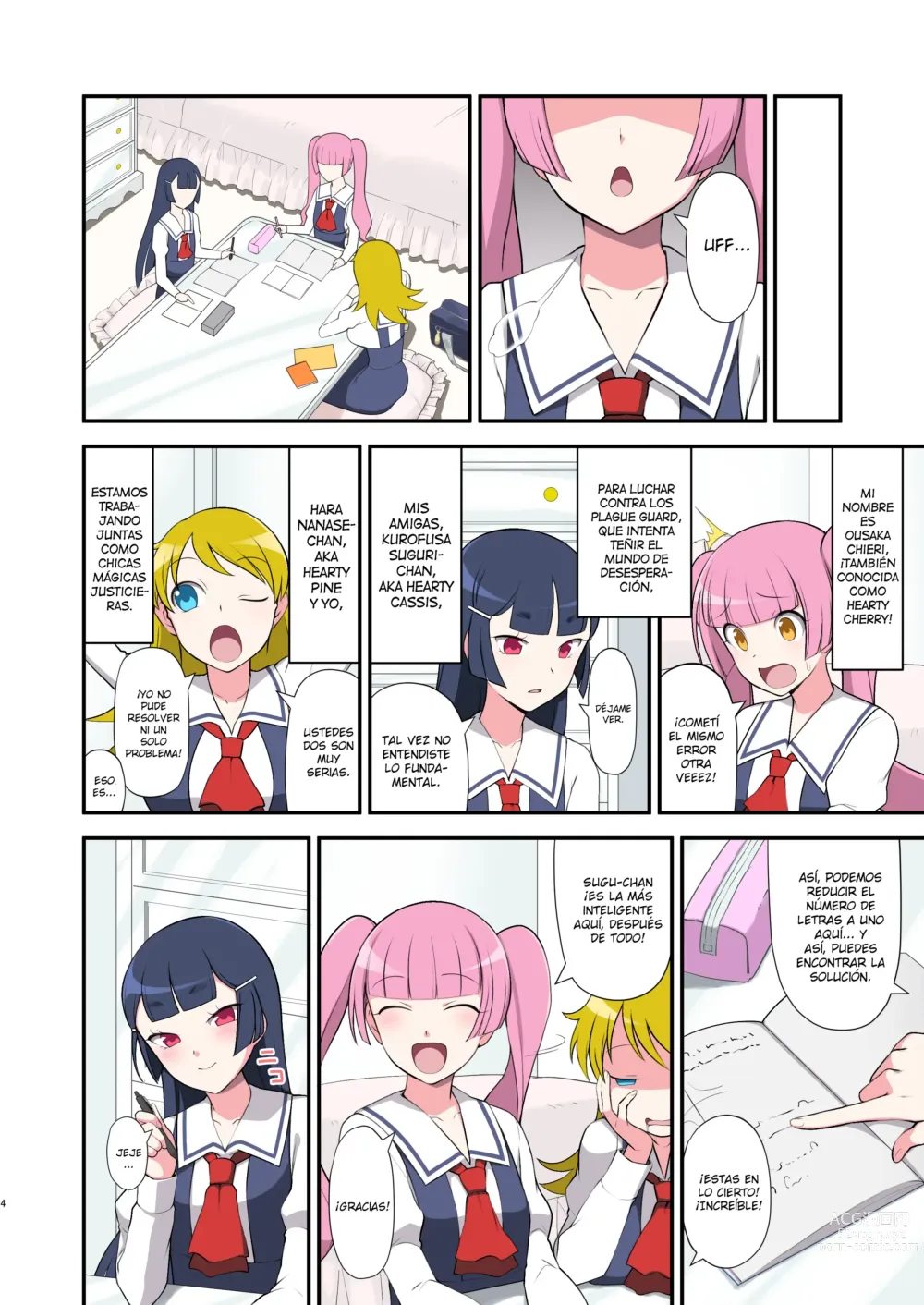 Page 4 of doujinshi La princesa malvada que se baña en el fango Muddy Cherry -El nacimiento de una chica mágica corrupta-