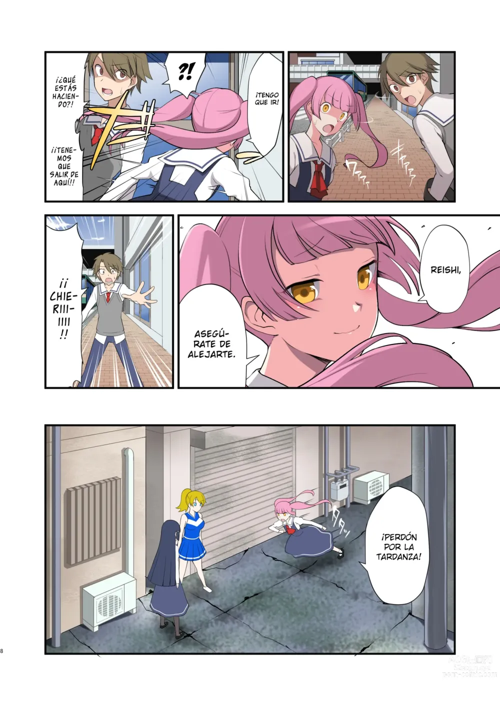 Page 8 of doujinshi La princesa malvada que se baña en el fango Muddy Cherry -El nacimiento de una chica mágica corrupta-