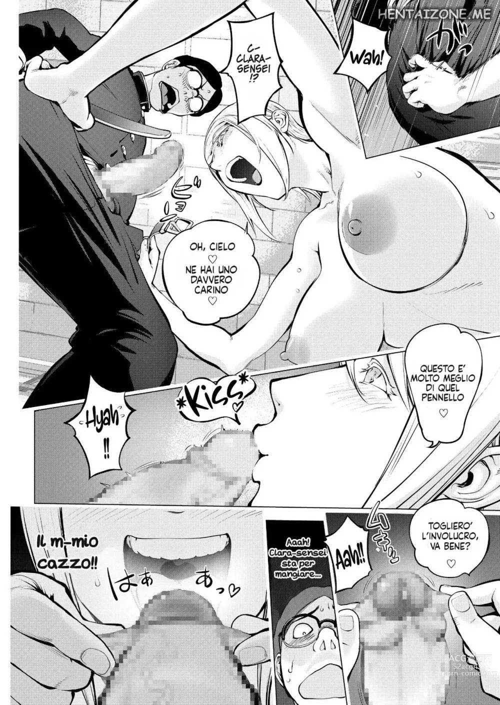 Page 20 of doujinshi Clara-sensei Insegnante Americana