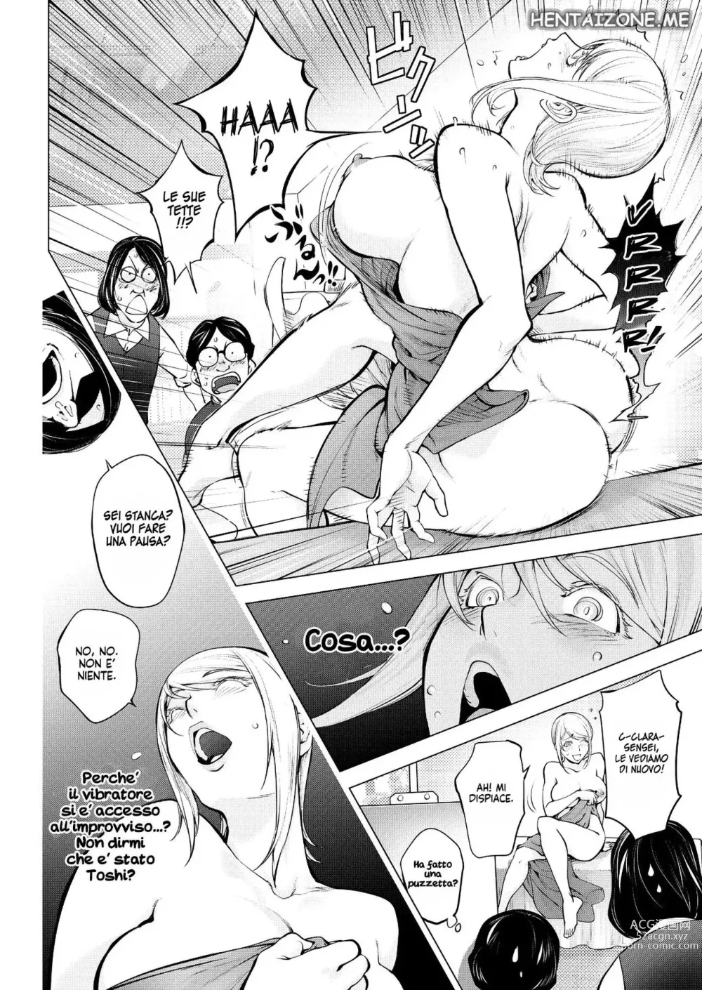 Page 8 of doujinshi Clara-sensei Insegnante Americana