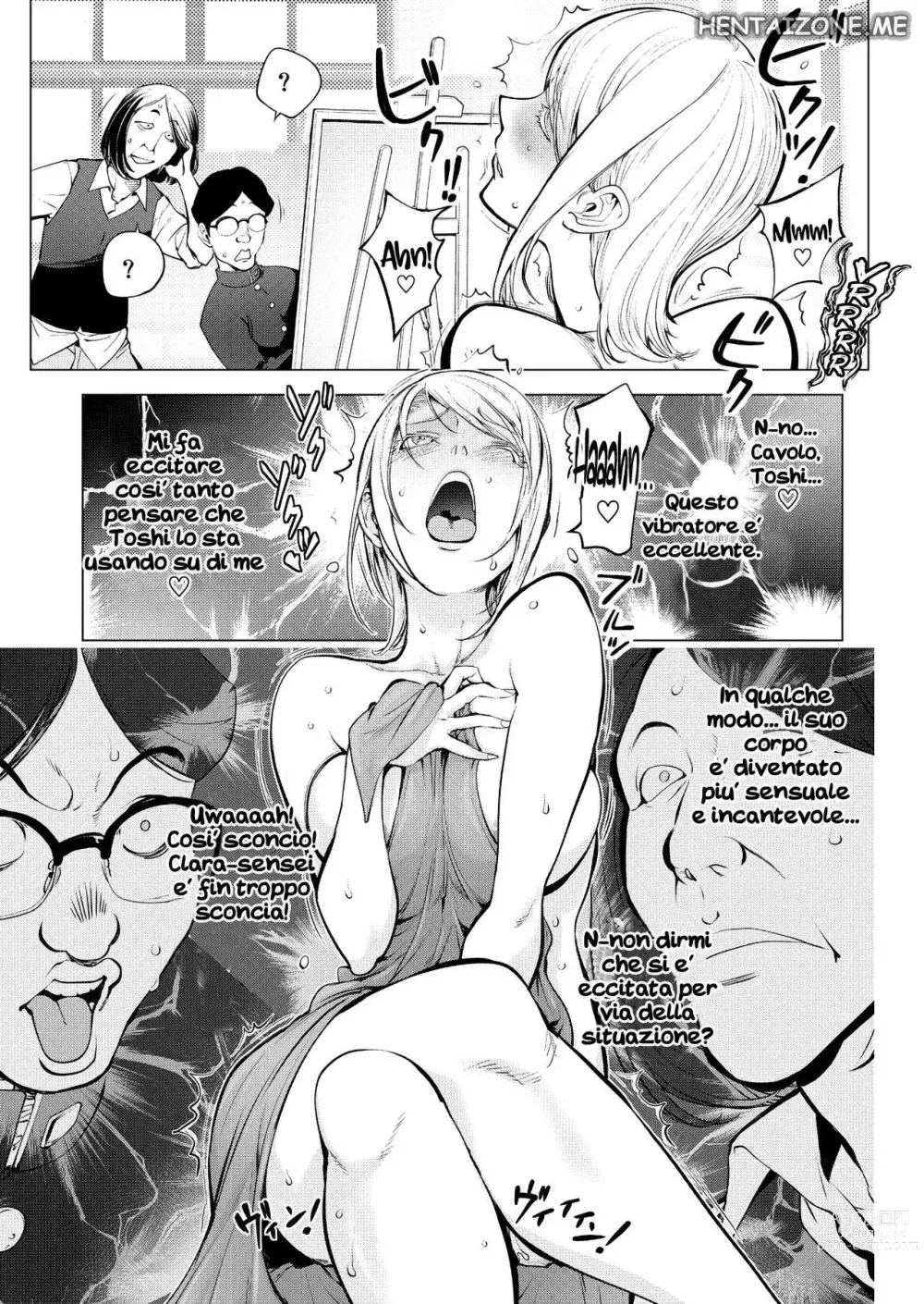 Page 9 of doujinshi Clara-sensei Insegnante Americana