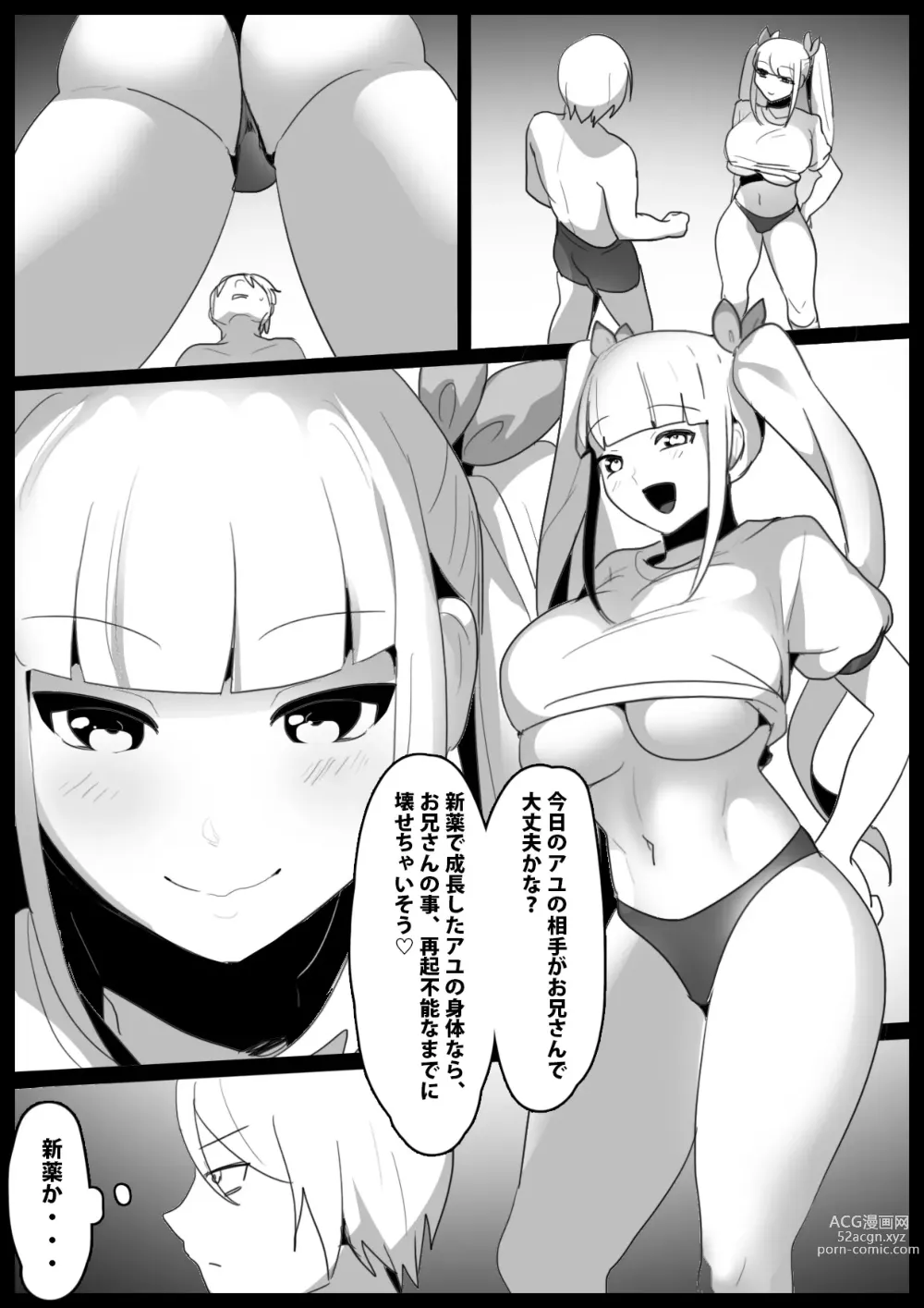 Page 2 of doujinshi Girls Beat! -vs Evil Ayu-