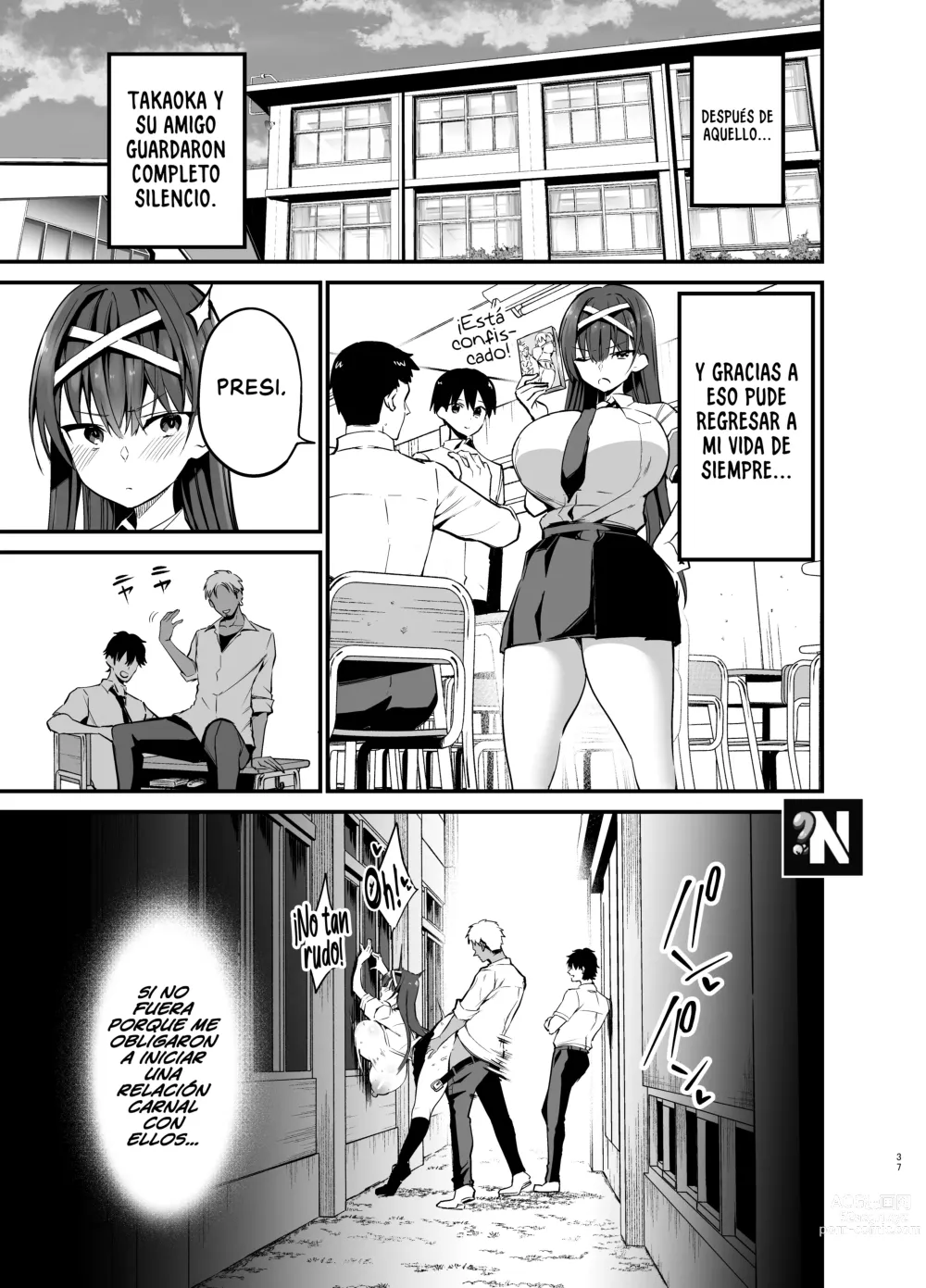 Page 36 of doujinshi La Caída de la Presidenta del Comité de Moral Publica