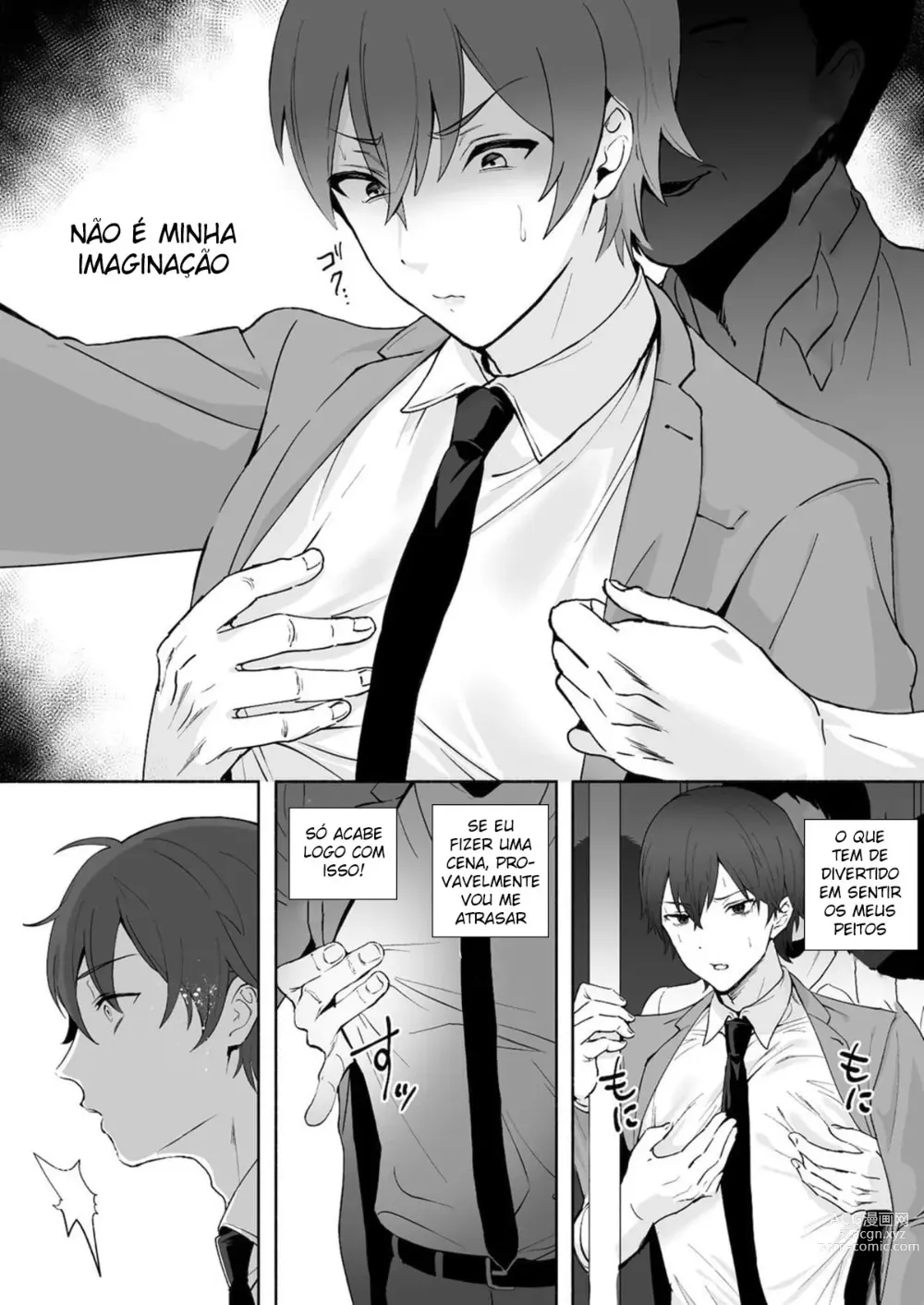 Page 4 of doujinshi Chikubi Shuuchuu Chikan