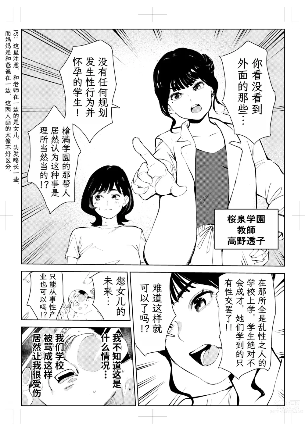 Page 43 of doujinshi 40-sai no Mahoutsukai 4