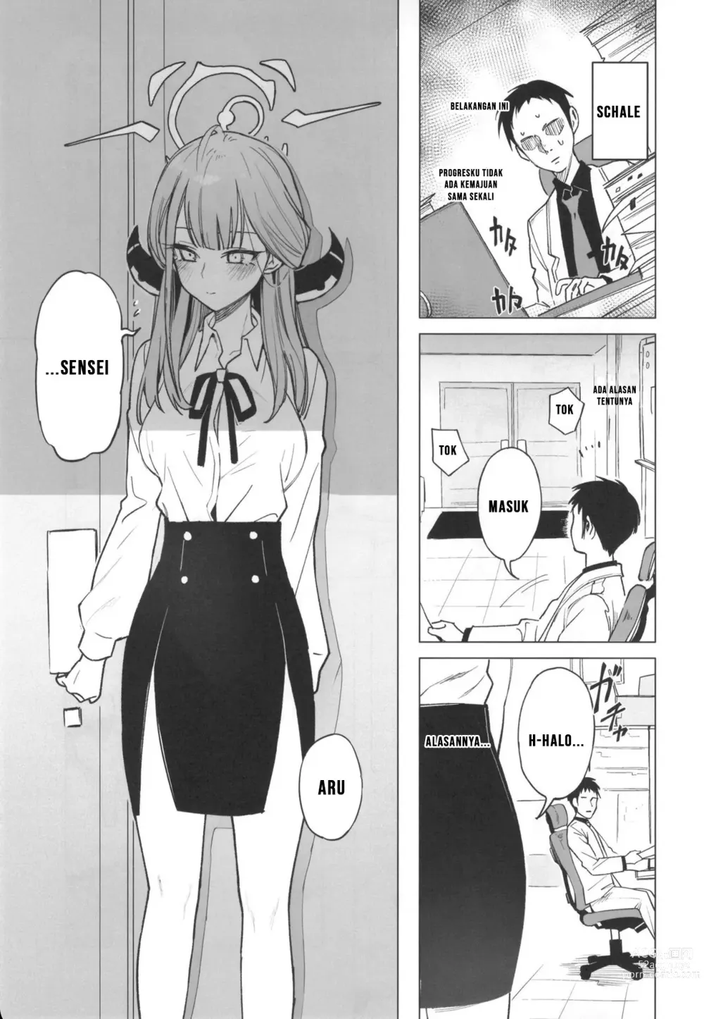 Page 4 of doujinshi Shachou to  Icha Suru Hon