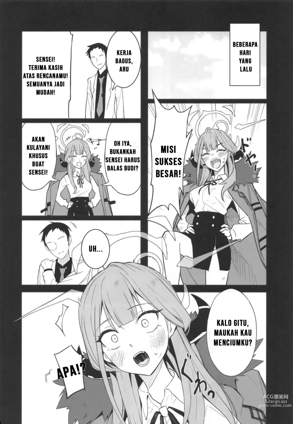 Page 7 of doujinshi Shachou to  Icha Suru Hon