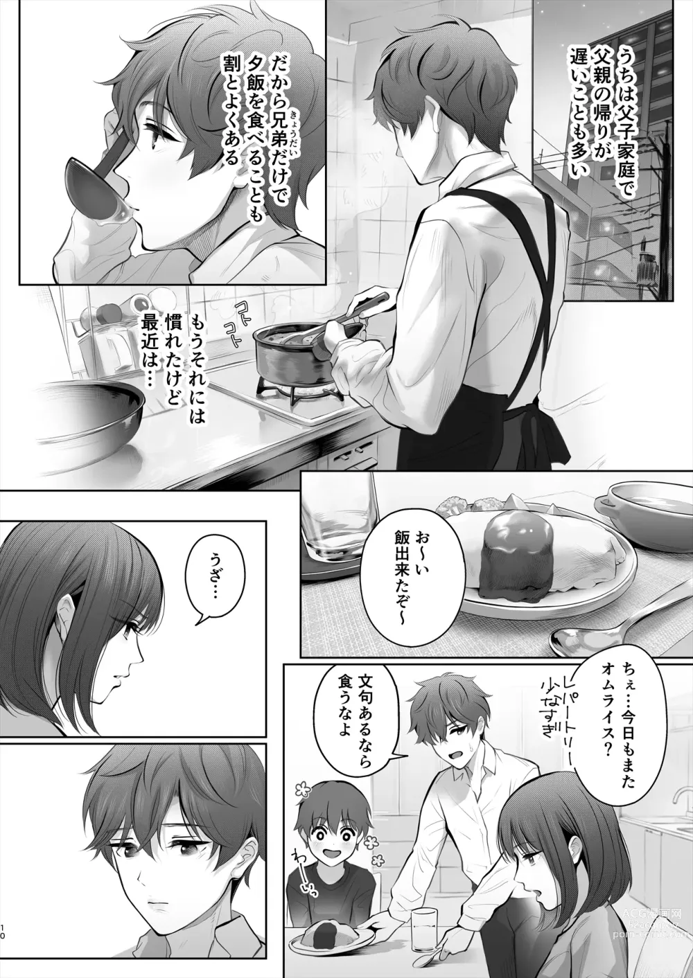 Page 11 of doujinshi Kyou wa Kareshi de, Ashita wa Kanojo