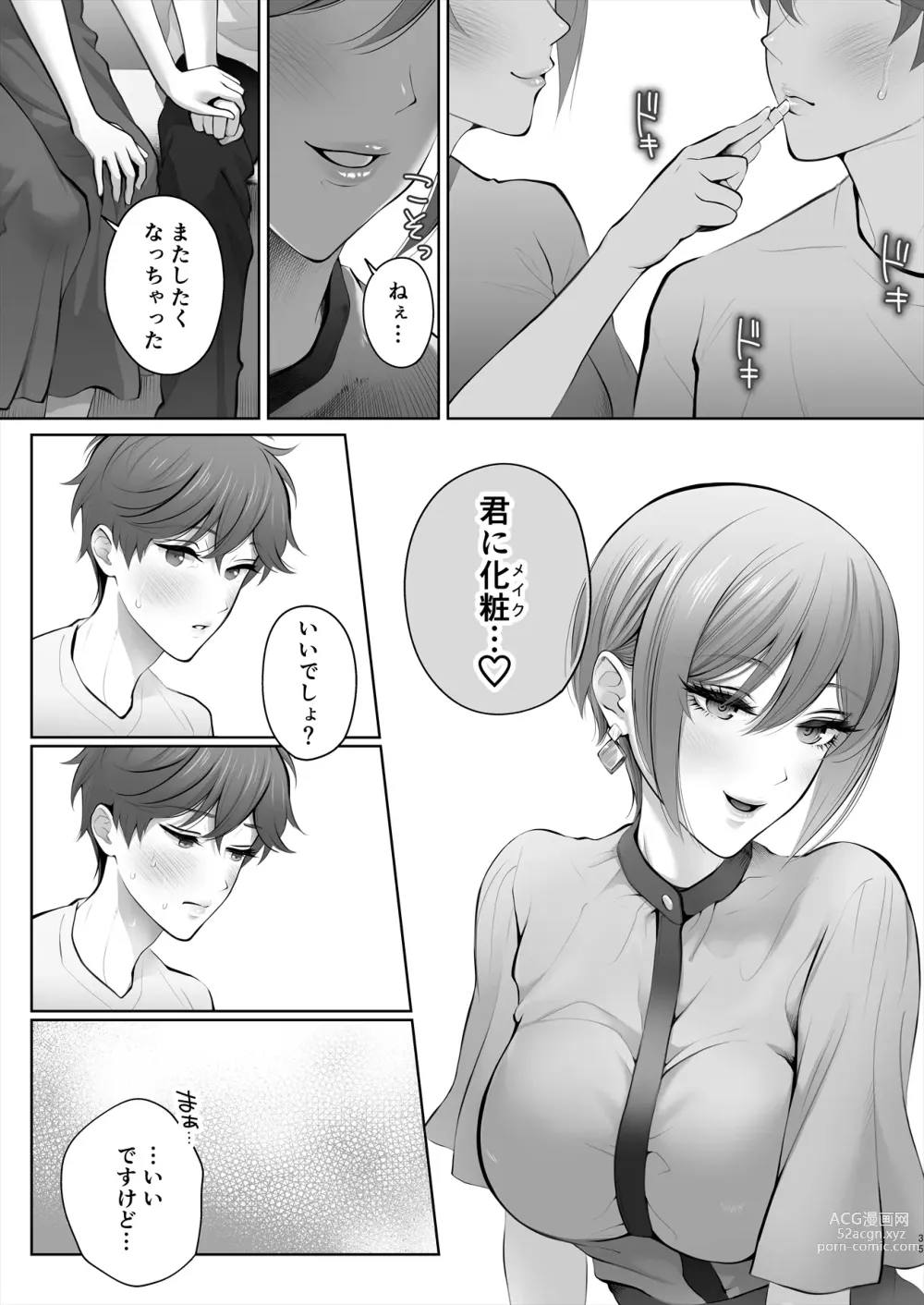 Page 36 of doujinshi Kyou wa Kareshi de, Ashita wa Kanojo