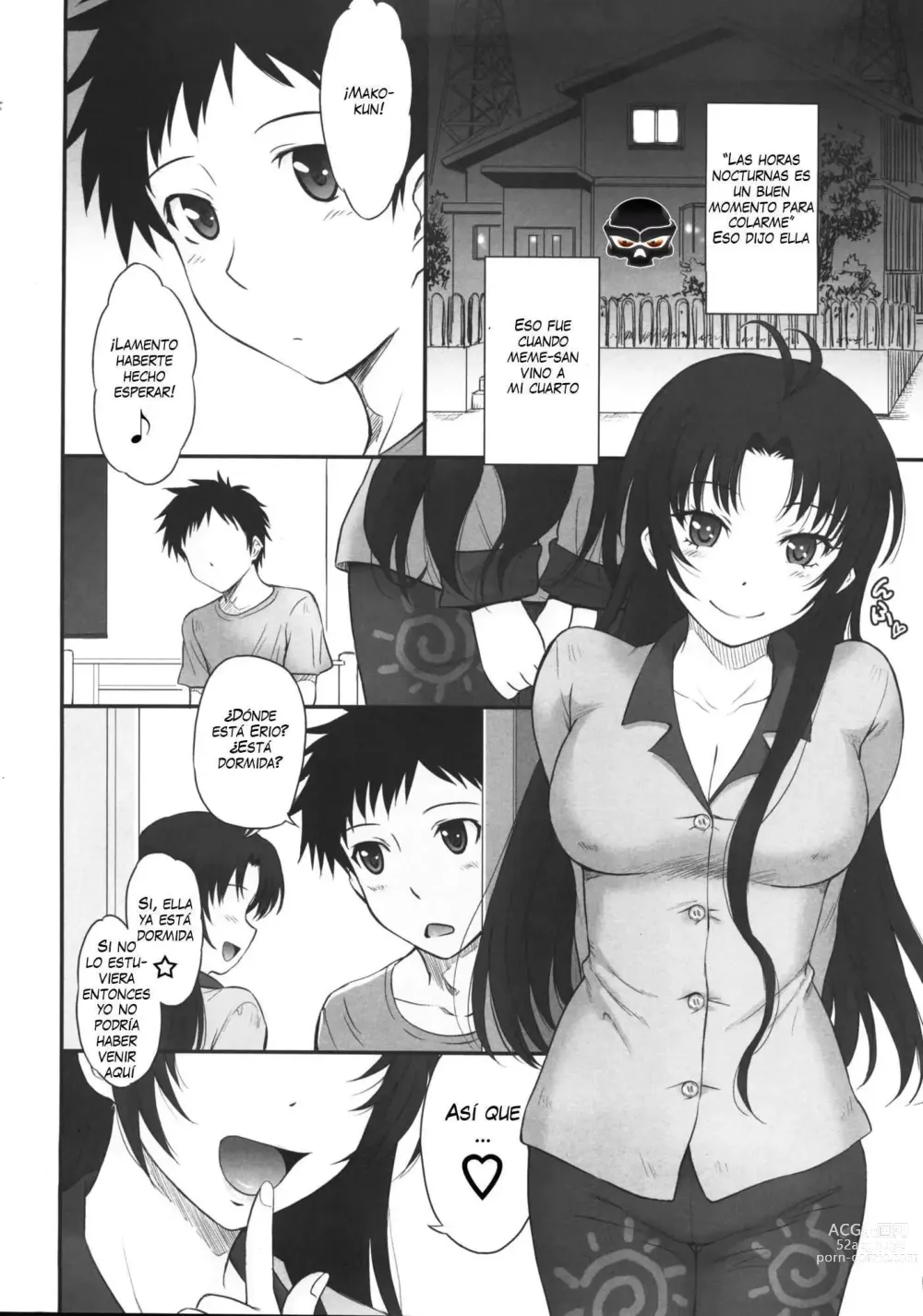 Page 3 of doujinshi Yasashii Oba no Shitsukekata + Meme-san to Motto xx