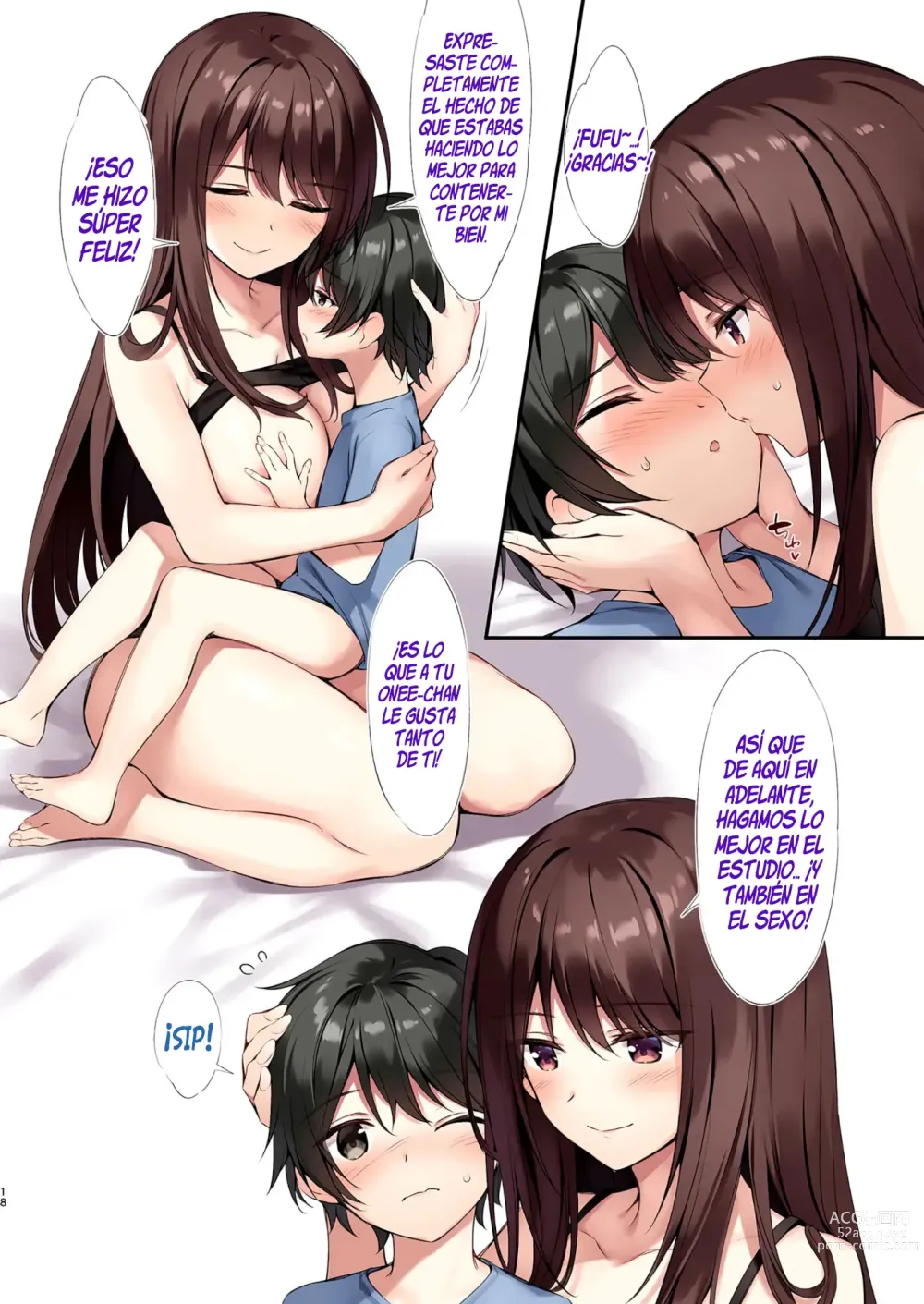 Page 17 of doujinshi Ven a Estudiar Con Yuzuki Onee-chan