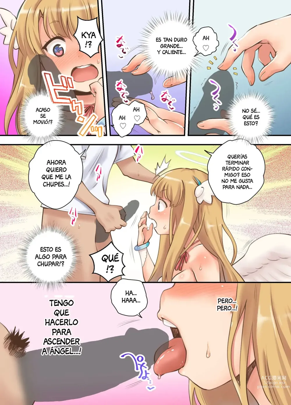 Page 8 of doujinshi Llamé a un servicio a domicilio y una inocente ángel con cara de niña y grandes tetas se me acercó