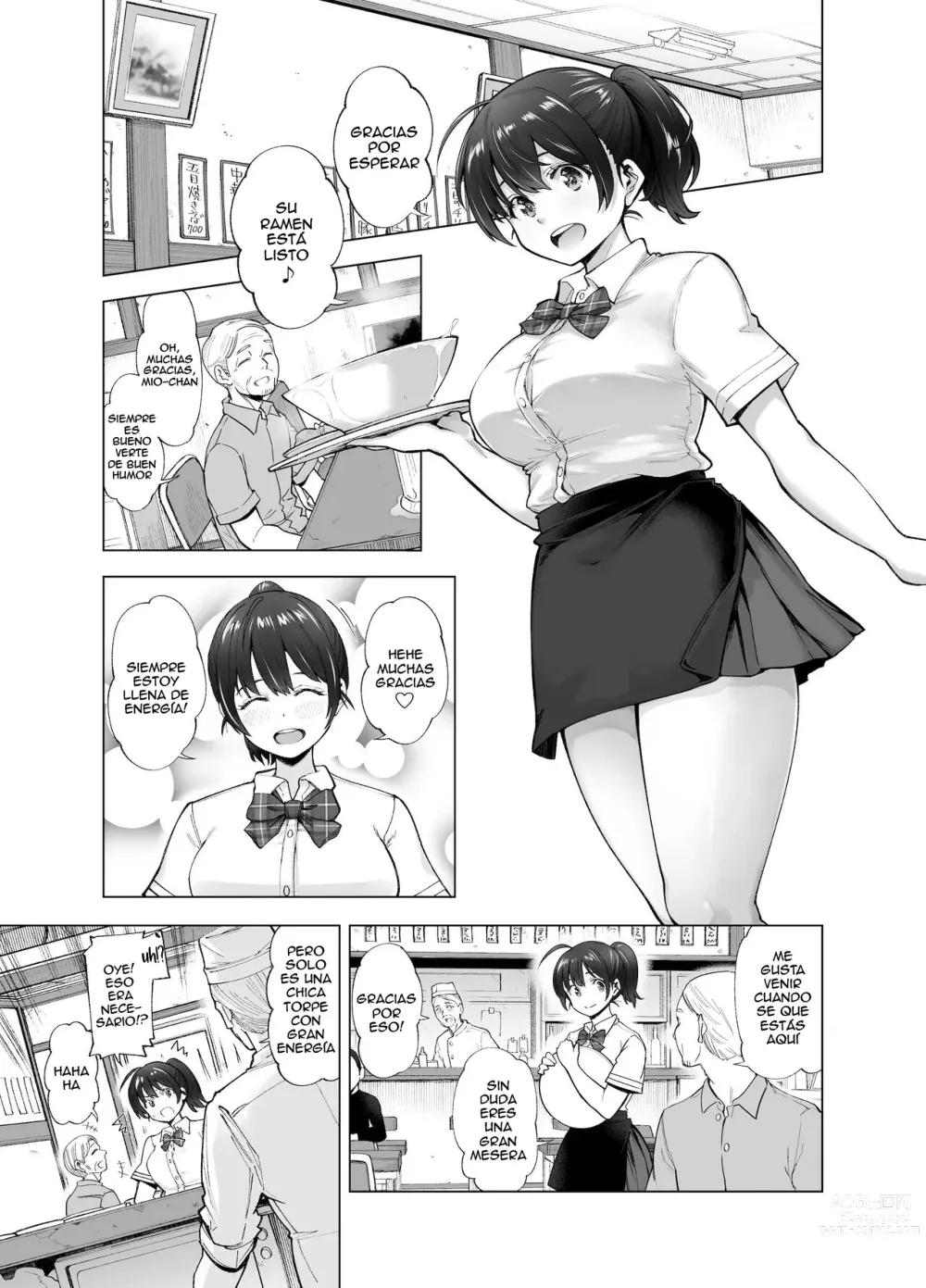 Page 3 of doujinshi El cerezo se rompe, petalos caén