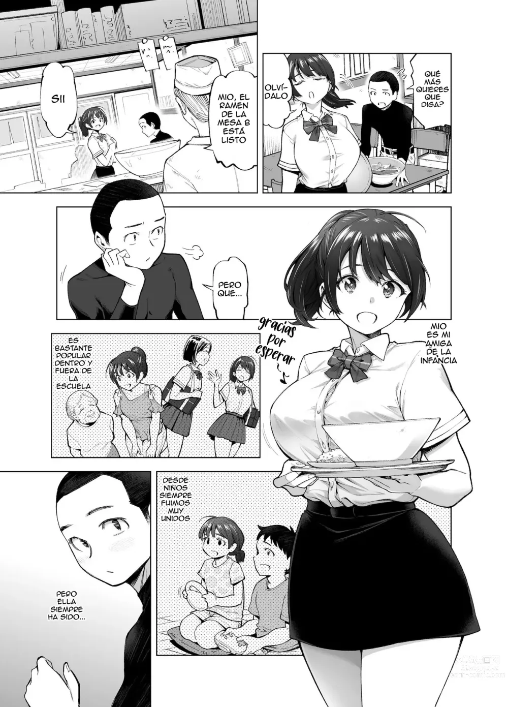 Page 5 of doujinshi El cerezo se rompe, petalos caén