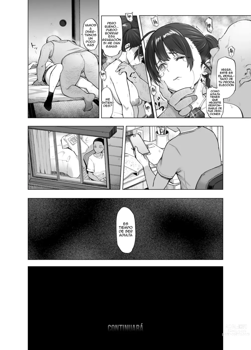 Page 44 of doujinshi El cerezo se rompe, petalos caén