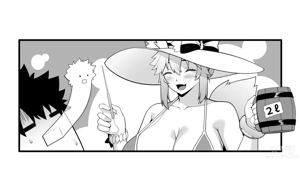 Page 10 of doujinshi Tamamo no Sourou Kaizen Training Manga 2 Omanko Hen