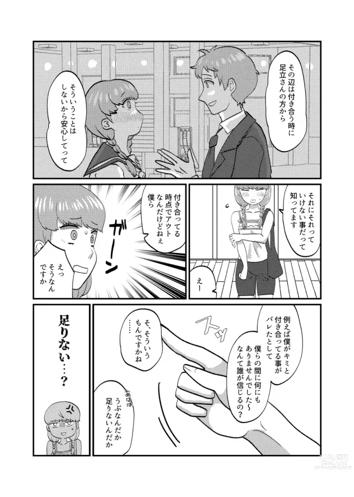 Page 4 of doujinshi shinkan sanpuru 1 (jotaika chūi)(Persona 4)sample