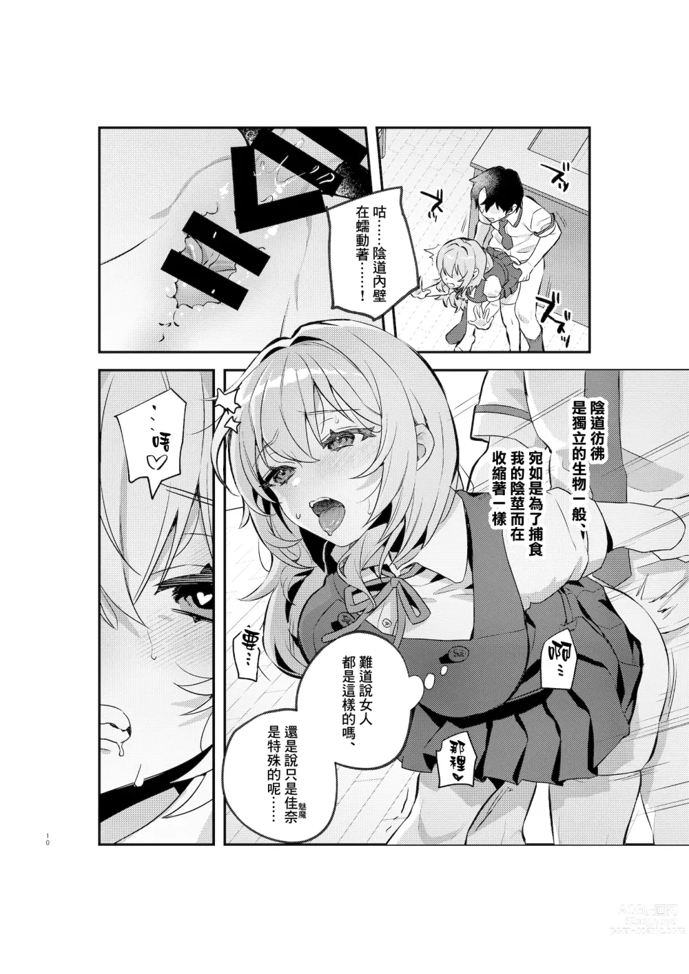 Page 9 of doujinshi 夜月姐妹的應急口糧1