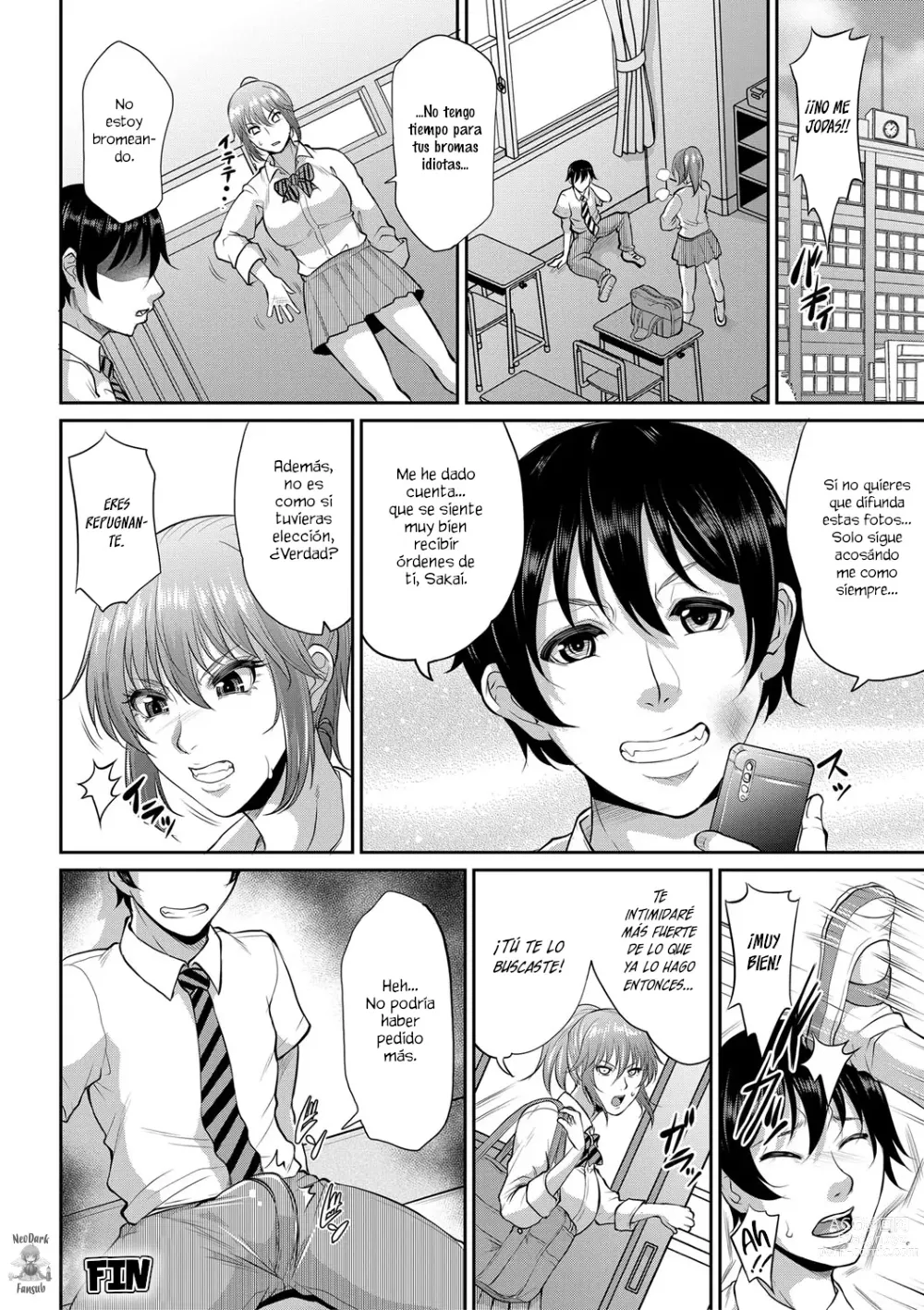 Page 38 of manga Ijimecco