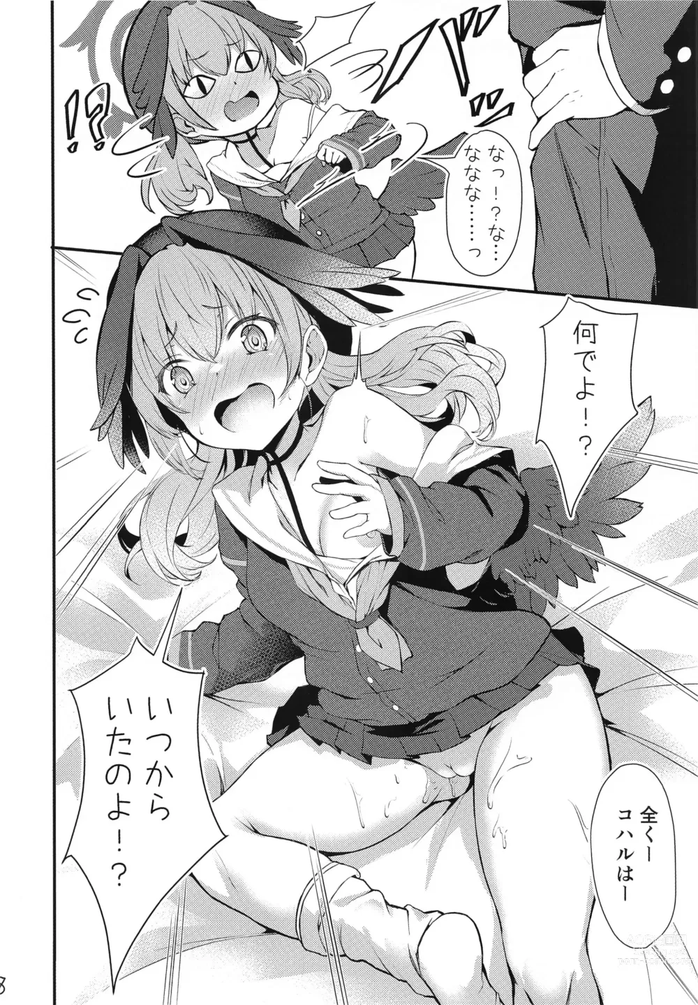 Page 9 of doujinshi Hitori Asobi Shichau  Koharu o Togametai!