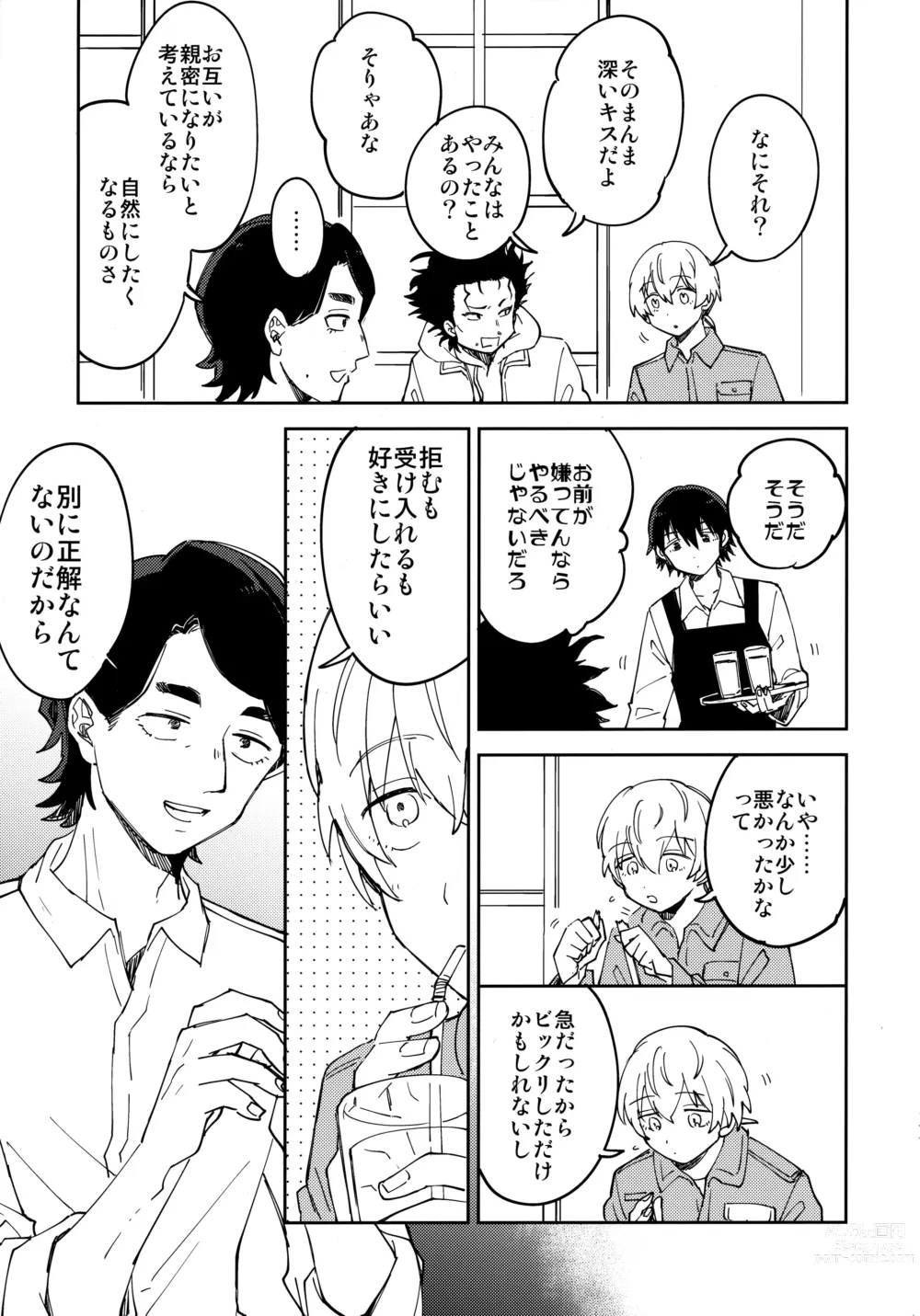 Page 22 of doujinshi Kiss Me Love Me