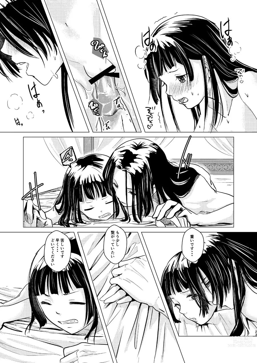 Page 23 of doujinshi Himegoto