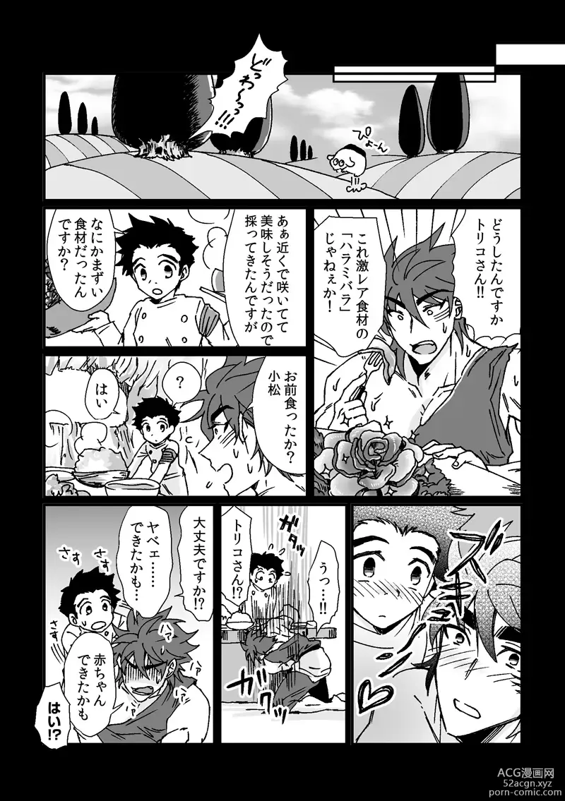 Page 12 of doujinshi Toriko-san ga Okaasan ni Naru Hanashi