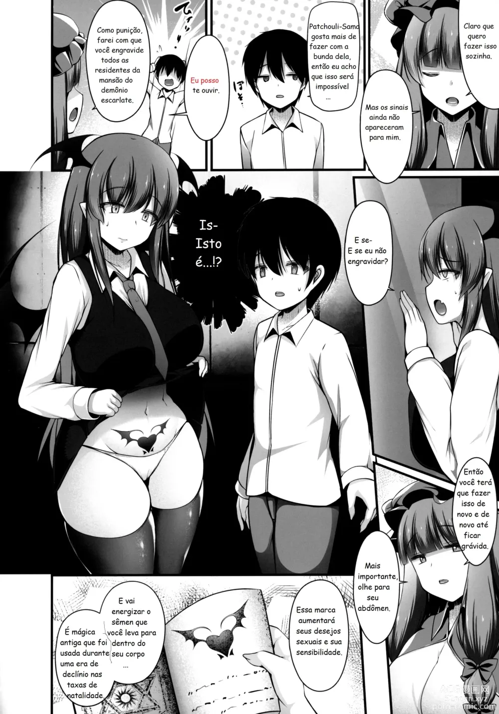 Page 5 of doujinshi Koakuma to Jusei suru made Derarenai Heya