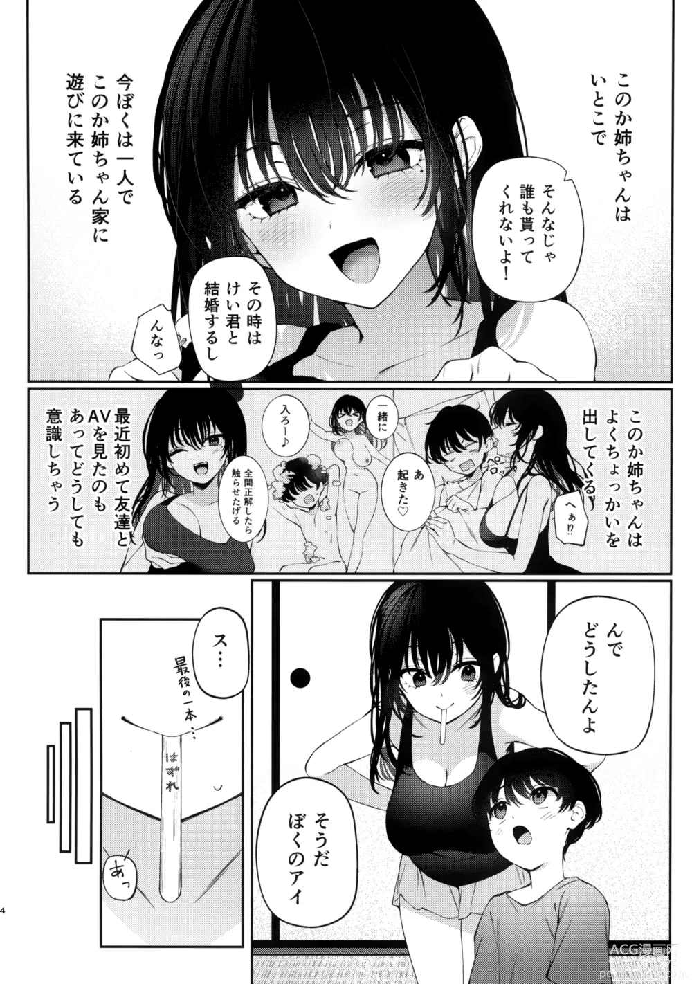 Page 3 of doujinshi Boku no Natsuyasumi no Omoide