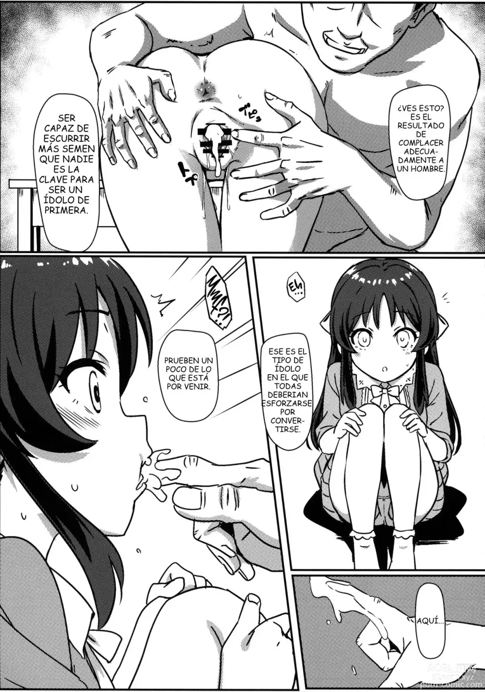 Page 4 of doujinshi Third Entertainment Division's Hypnosis Lessons