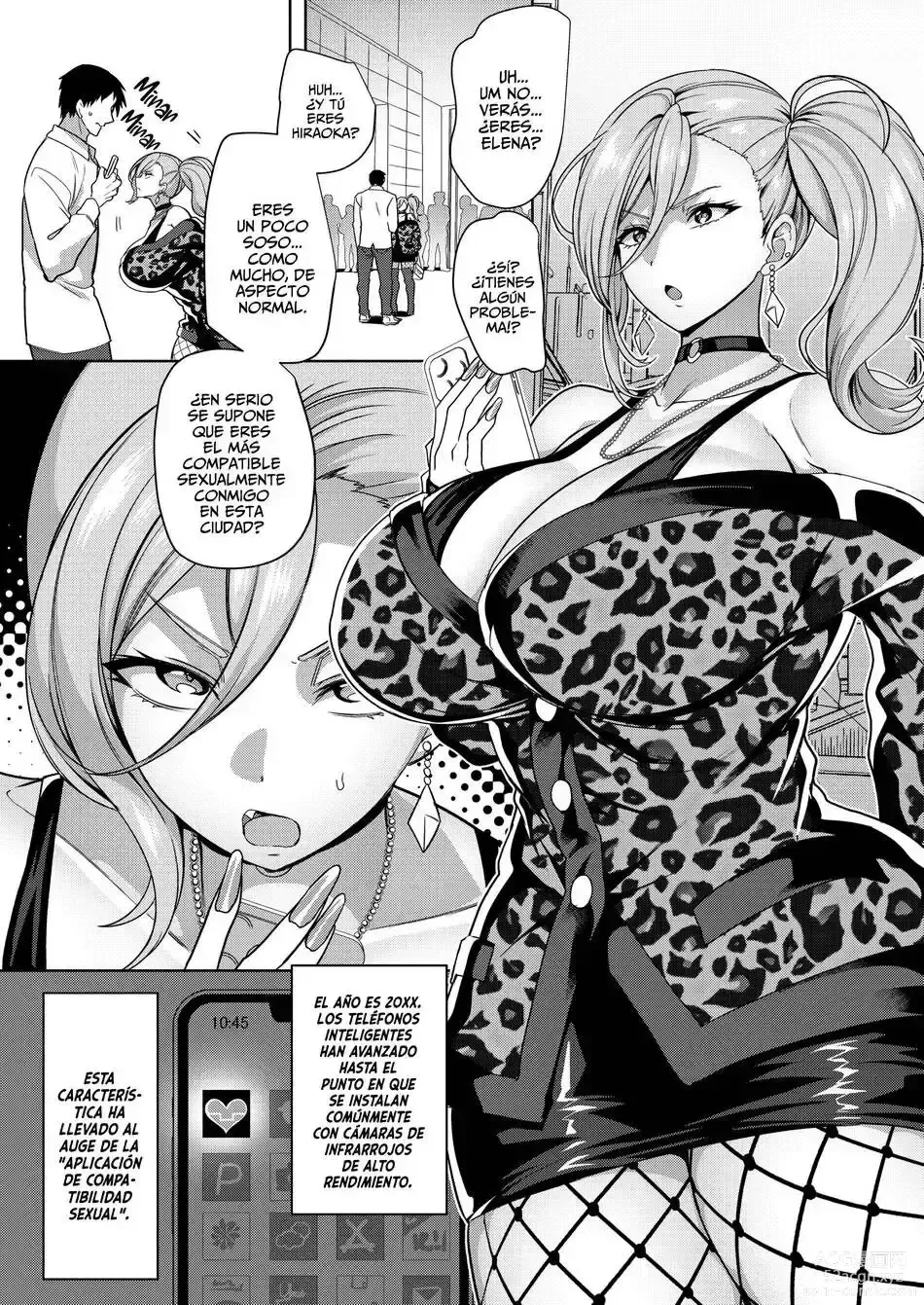 Page 2 of doujinshi APLICACION DE COMPATIBILIDAD SEXUAL PARA ENCONTRAR A TU MUJER IDEAL