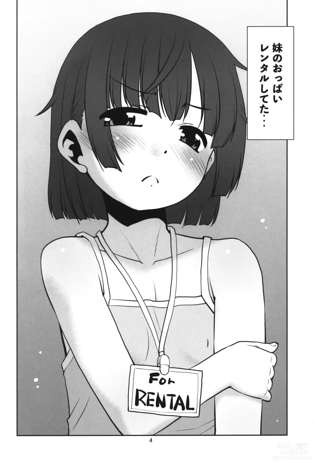 Page 3 of doujinshi Nandemo Kashimasu Rental App.