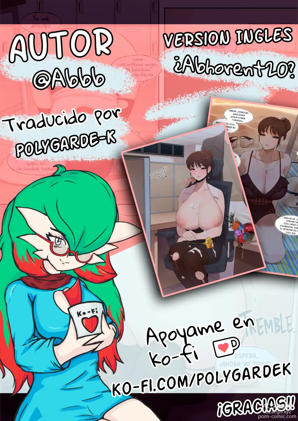 Page 35 of doujinshi La gracia de la tutora