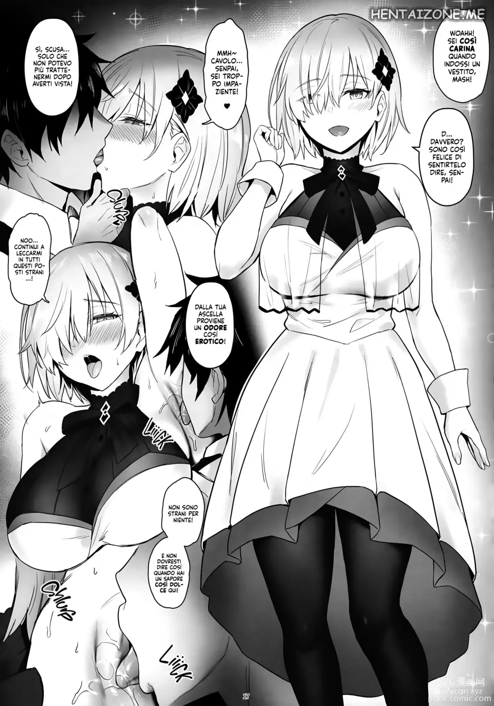 Page 16 of doujinshi L'Amore è Nell'Aria a Chaldea , di Nuovo!