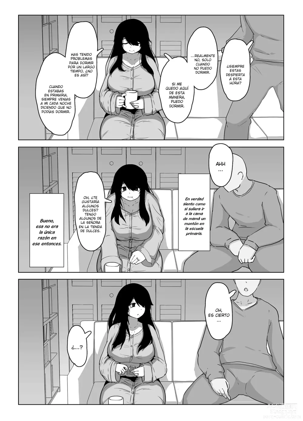 Page 13 of doujinshi Oyasumi, Okaa-san Dounyuu