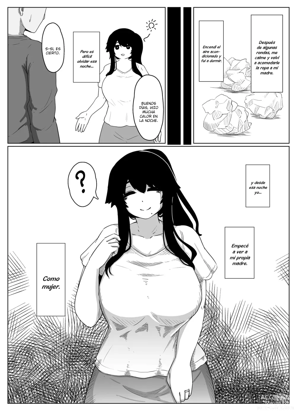 Page 24 of doujinshi Oyasumi, Okaa-san Dounyuu