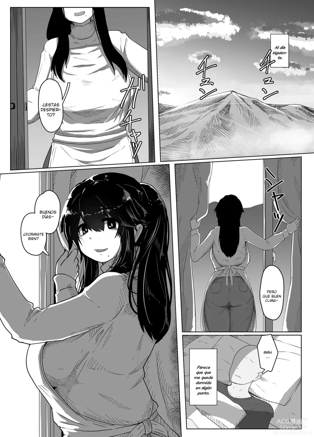 Page 8 of doujinshi Oyasumi, Okaa-san Dounyuu