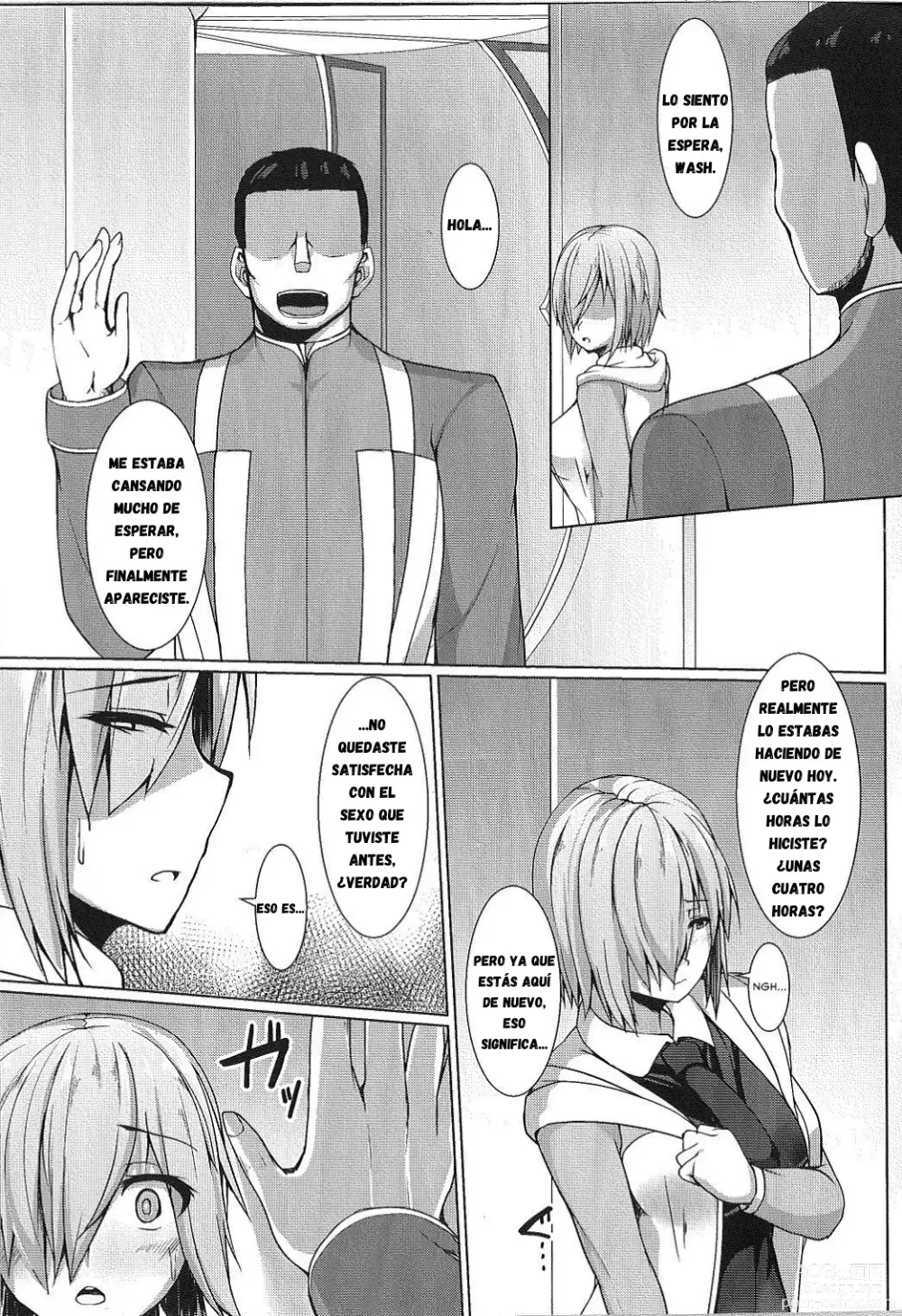 Page 7 of doujinshi Senpai de wa Manzoku Dekimasen