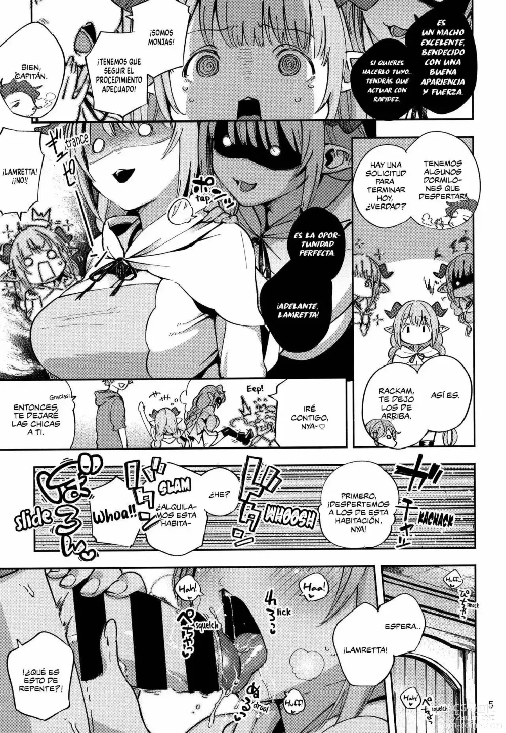 Page 4 of doujinshi Lamretta por la mañana