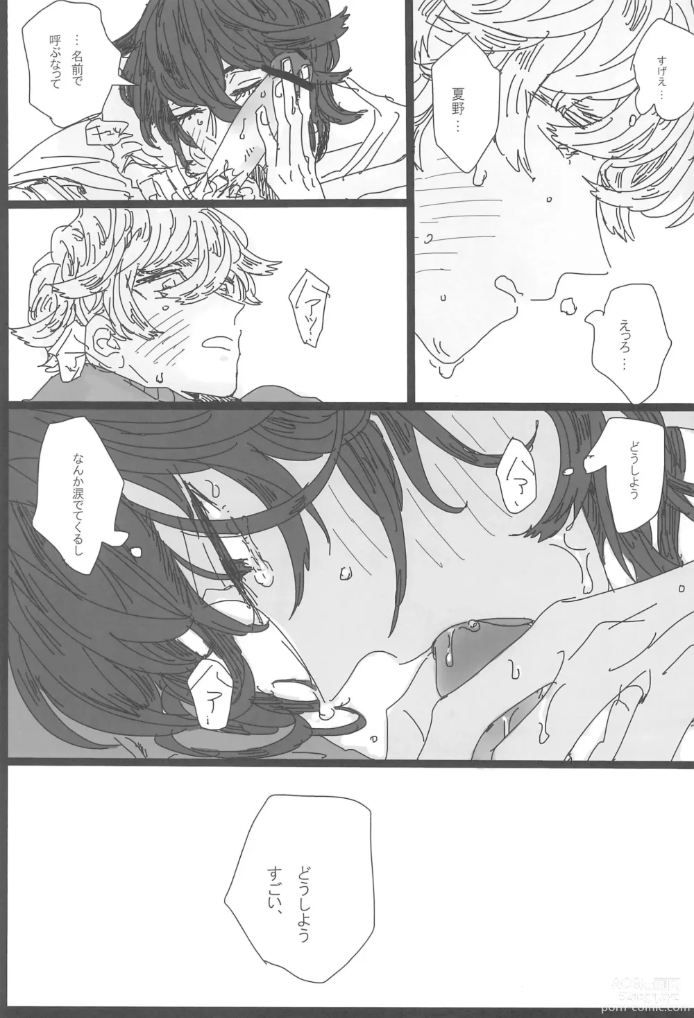 Page 27 of doujinshi ANDTHERE WAS EVENING AND THERE WAS MORNING The forth day