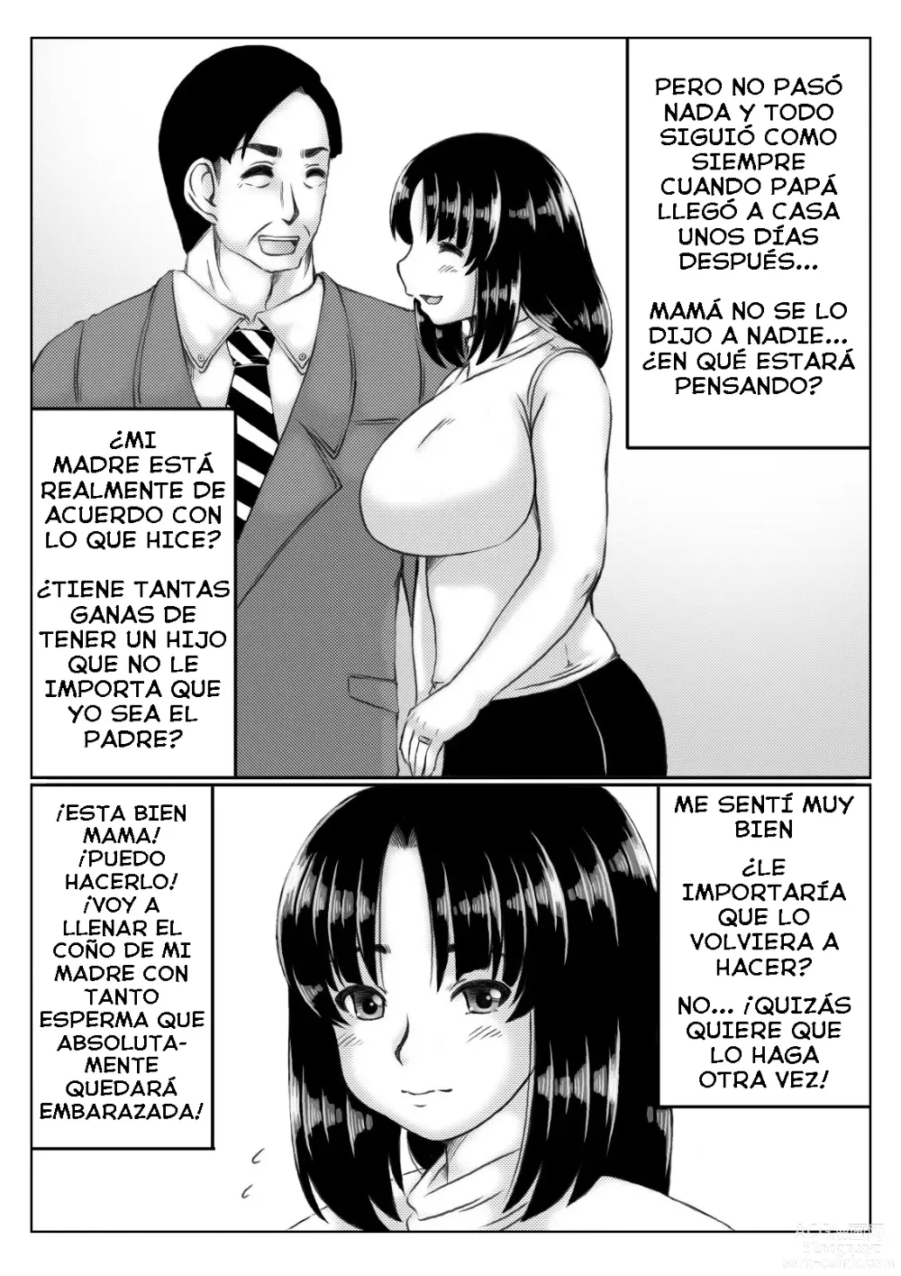 Page 6 of doujinshi Mi Plan de Embarazo Para Mi Madre