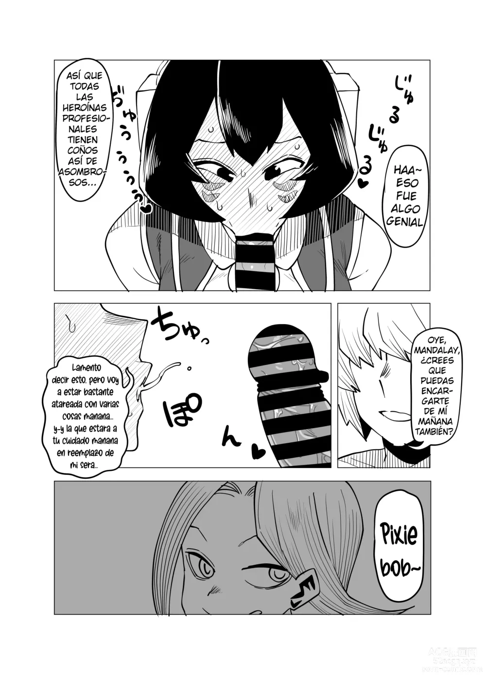 Page 11 of doujinshi Academia de Héroes & una Moralidad Invertida 8: ~Mandalay~