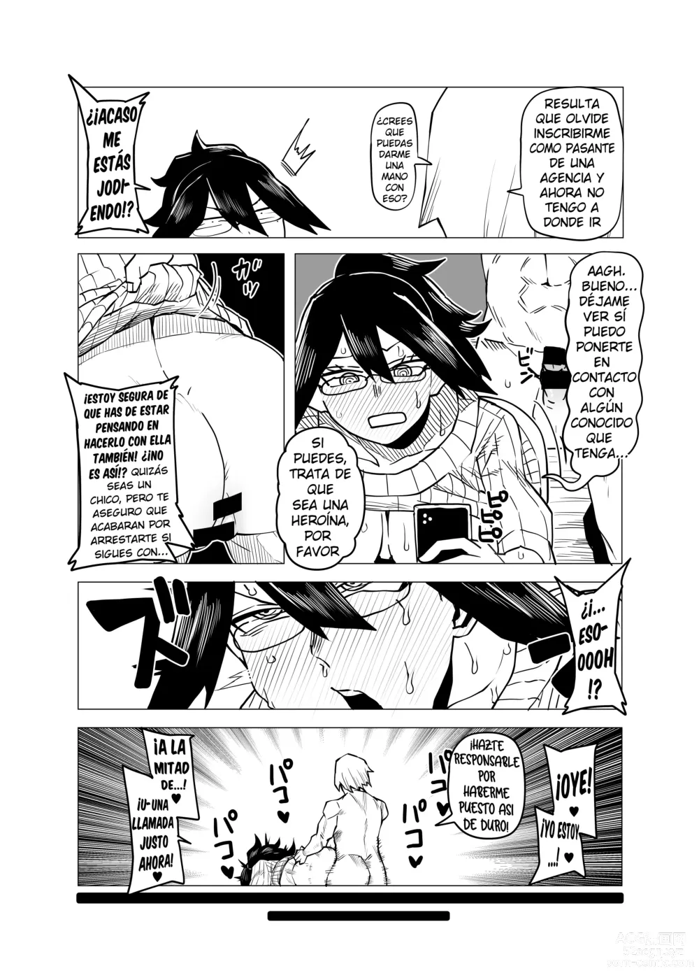 Page 3 of doujinshi Academia de Héroes & una Moralidad Invertida 8: ~Mandalay~