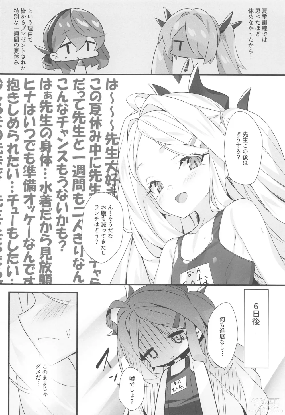 Page 3 of doujinshi SUMMER VACATION