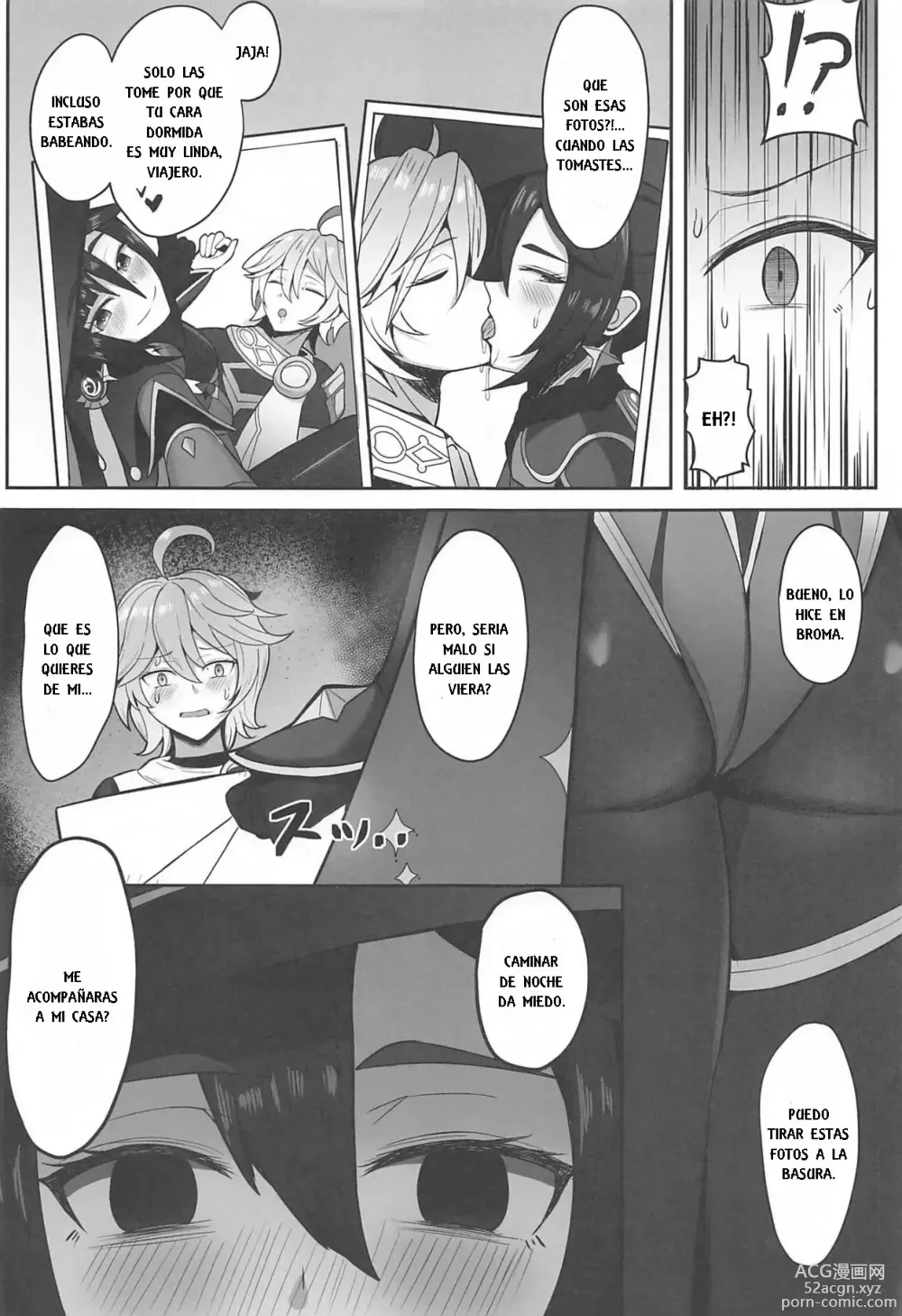 Page 8 of doujinshi Mona to Konya wa Karasawagi