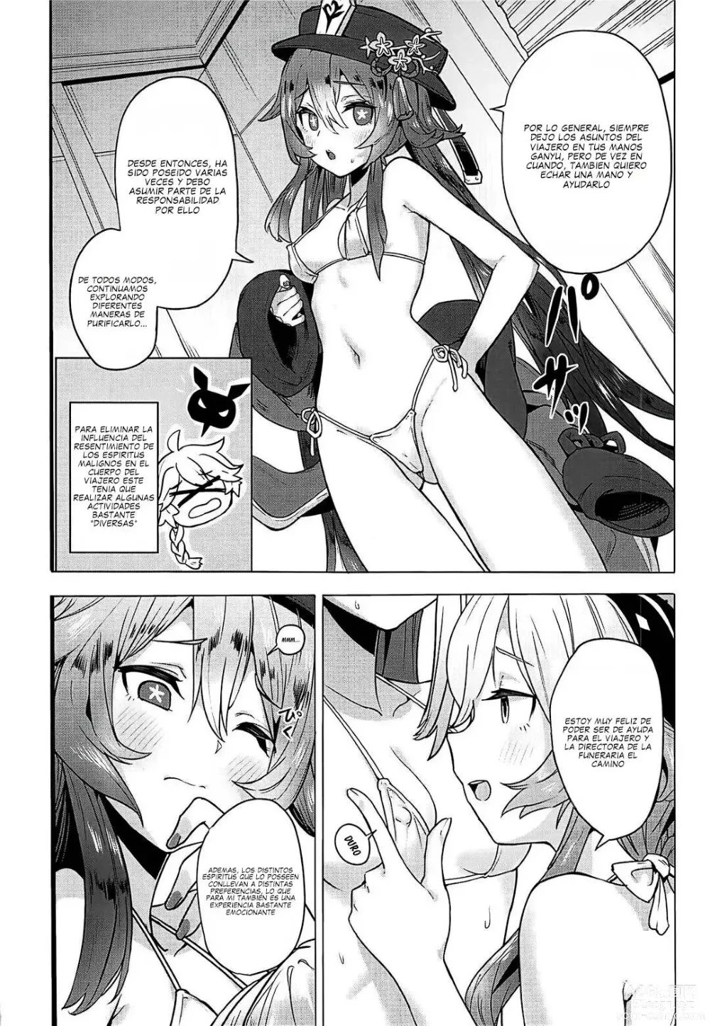 Page 5 of doujinshi Ganyu Zangyouchuu 2