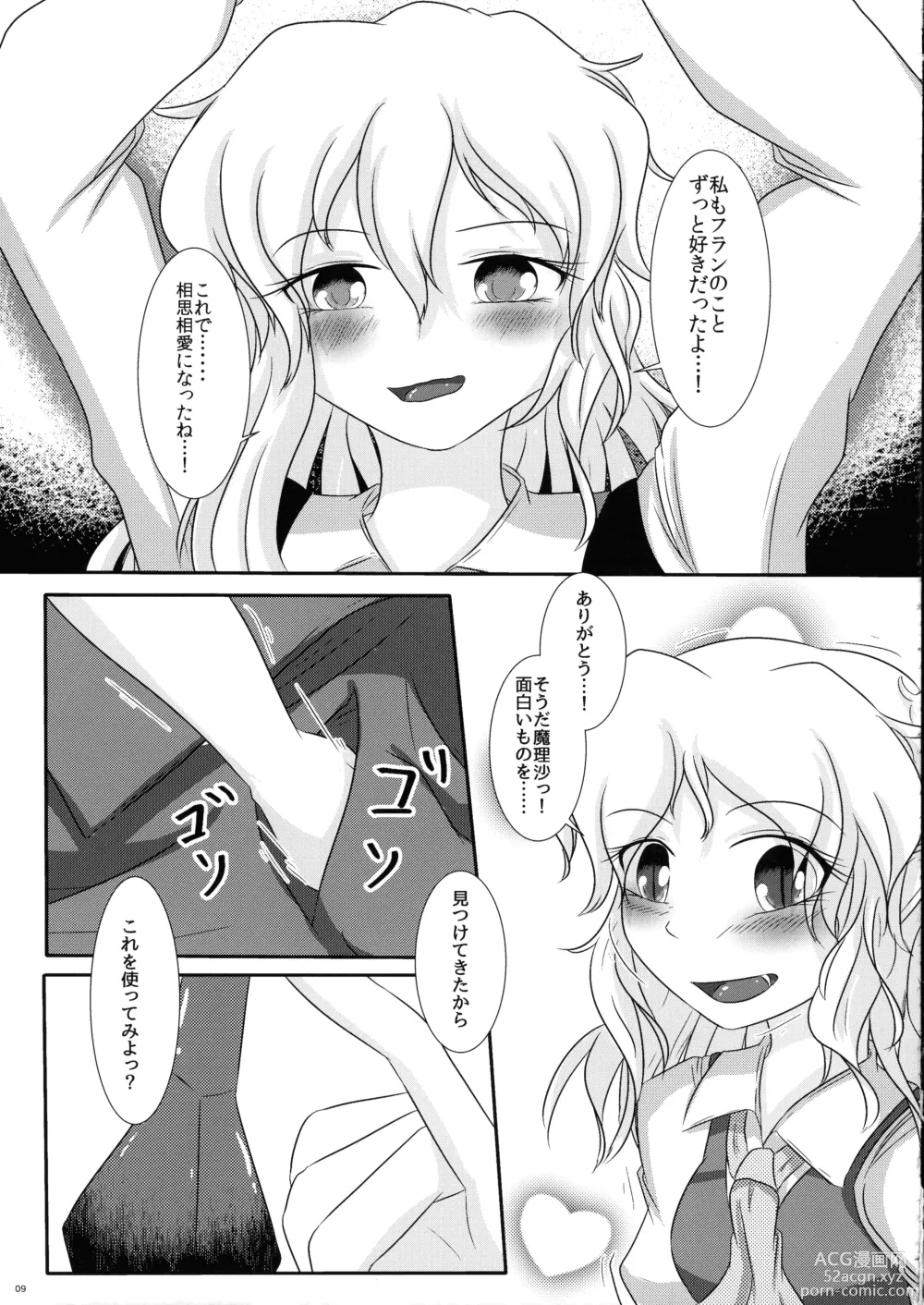 Page 8 of doujinshi Futari no Etchi na Koto