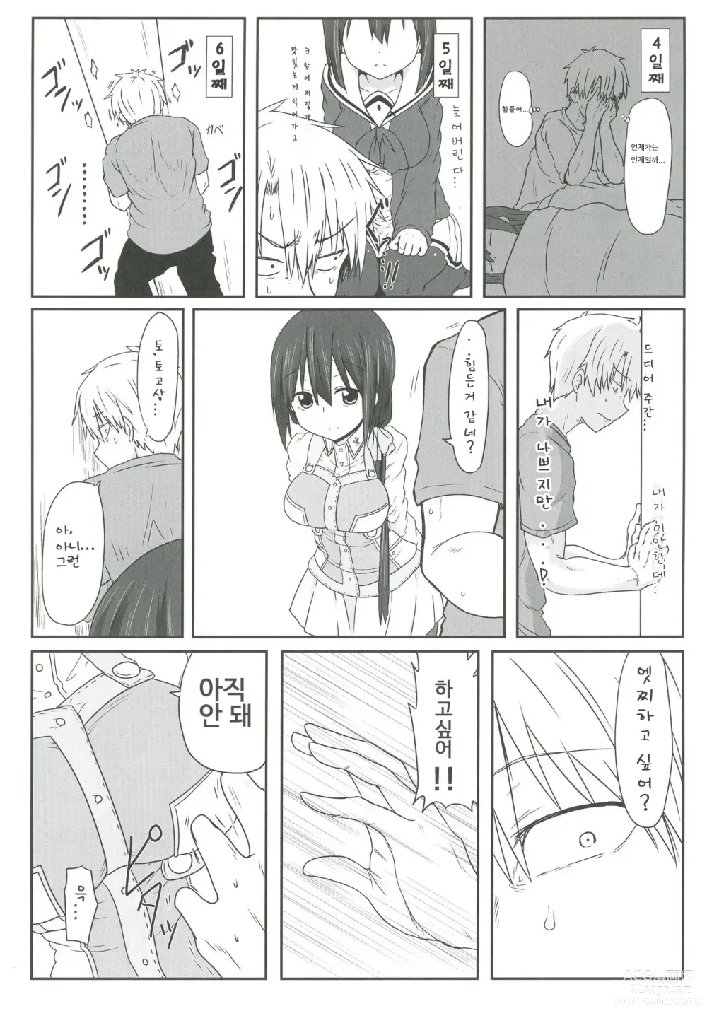 Page 4 of doujinshi Tougoux 4