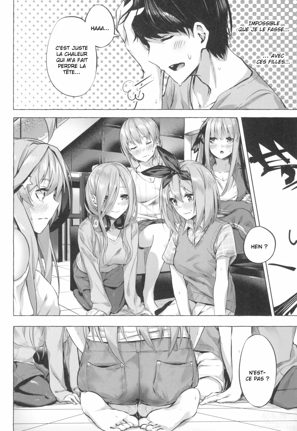 Page 35 of doujinshi Gotoubun no Sorayume