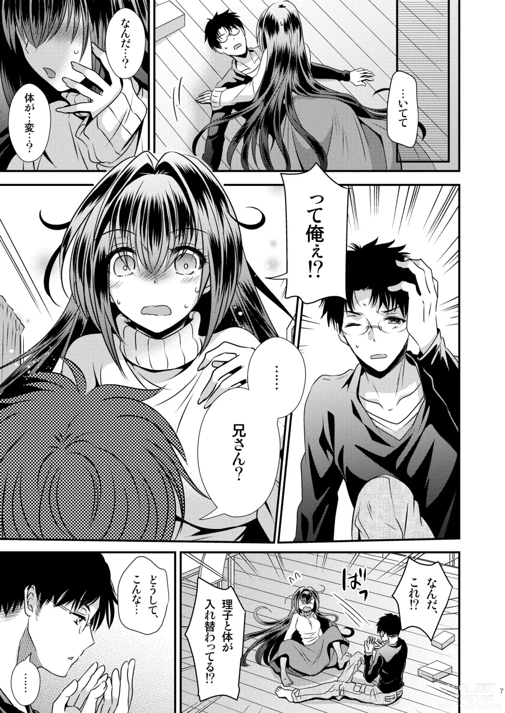 Page 7 of doujinshi Seiyoku Shori ni Tsukatteita Imouto to  Irekawatta Ani